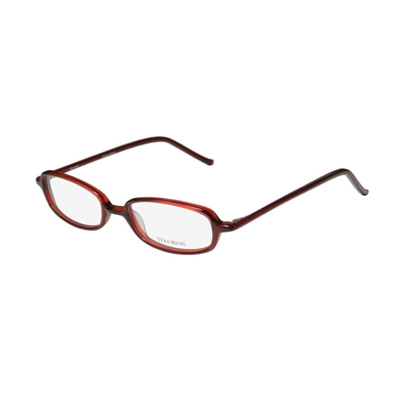 NEW VERA WANG V14 WOMENS/LADIES DESIGNER FULL-RIM CURRANT DESIGNER POPULAR SHAPE GLASSES FRAME DEMO LENSES 47-17-133 EYEGLASSES/GLASSES