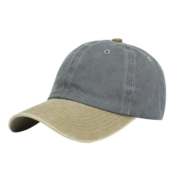 Mikilon Men and Women Trucker Hat Solid Color Adjustable Baseball Caps Comfortable Fashion Outdoor Hats