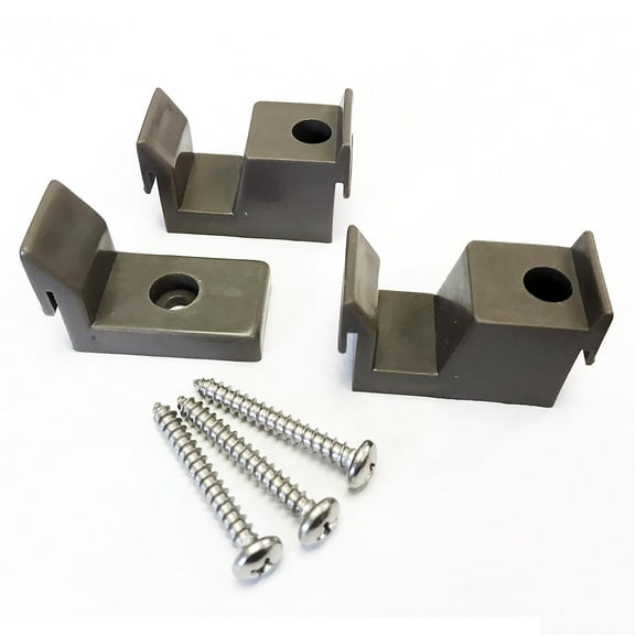 Gordon Glass™ Jamb Guide and Bumpers for Sliding Shower Doors - Kit