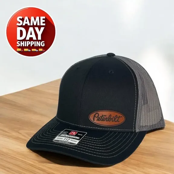 Peterbilt Hat | Trucker Gift | Gift for Husband | Trucker Hat | DAD valentines day gift | Richardson 112