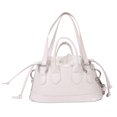 thumbnail image 1 of Bolsa De Hombro Bolso vagabundo para mujer, con cordón, patrón de cocodrilo, bolsos satchel para dama blanco Ehuebsd Para Estrenar, 1 of 2