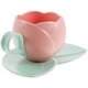 thumbnail image 5 of 1 Juego de Taza de Café con Platillo Taza de Café de Cerámica Diseño de Tulipán Taza de Té Taza de Leche, 5 of 5