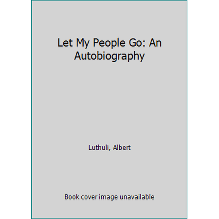 Pre-Owned Let My People Go: An Autobiography (Paperback) 0006208576 9780006208570