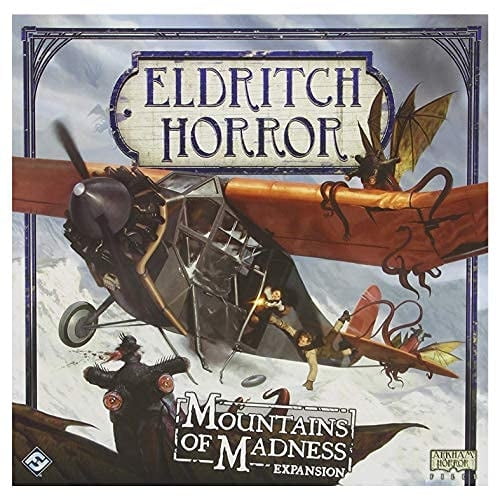 Eldritch Horror Mountains of Madness Fantasy Flight Games Juego de mesa cooperativo