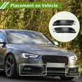 thumbnail image 3 of Ofertas Únicas 1 Par de Rejilla de Luz de Niebla Frontal para Audi A6 C7 2012-2015 No.4G0807681F/4G0807682F Tonalidad Negra y Plateada, 3 of 7