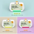 thumbnail image 6 of Mitoart Kids Alarm Clock - OK to Wake Clock for Toddlers,7 inch Sleep Training Clocks with Red/Green Lights, 8 Natural Sounds & 2 Levels Educational Alarm Clock for Kids., 6 of 9
