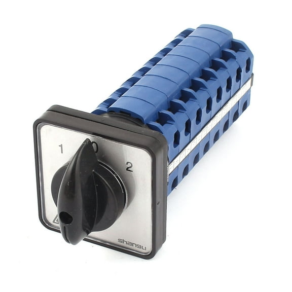 660V 20A 3 Position Electric Rotary Selector Cam Changeover Switch