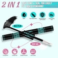 thumbnail image 4 of Kit de racimos de pestañas AMZGIRL LASH 320 piezas 80D DIY con adhesivo y removedor, 4 of 8