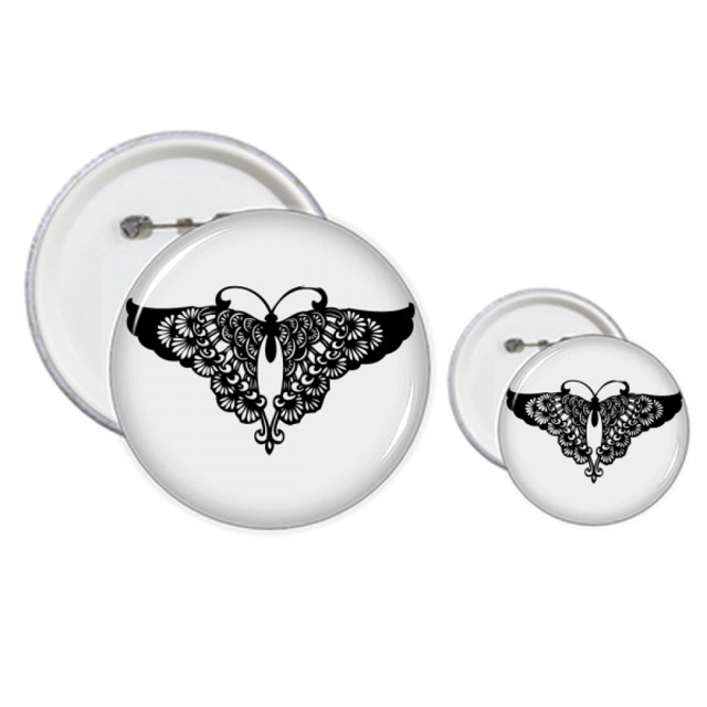 Avec Épingles à Ailes à Volants Kit de Conception de Badges et Boutons Ensembles d'Artisanat