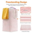 thumbnail image 2 of Cesto de ropa Lifewit, grande, plegable, paquete de 2 unidades, 160 L, rosa y azul, 2 of 9