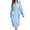 Bleu Clair, variante sur PEASKJP Peignoirs Serviettes pour Femmes, Peignoirs Longs Doux et Absorbants pour la Maison, l'Hôtel et le Spa, Vert Menthe, Taille Unique