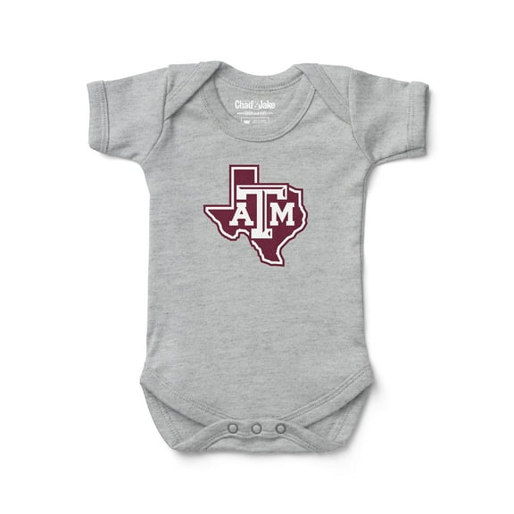 Newborn & Infant Chad & Jake Heather Gray Texas A&M Aggies Bodysuit