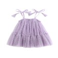 thumbnail image 1 of Bébé Fille Robe Sans Manches Maille Bretelles Réglables Vêtements, 1 of 7