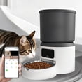 thumbnail image 1 of Dispensador automático de comida para perros y gatos: comedero programable con control de porciones, cuenco de acero inoxidable y compartimento para alimentos secos., 1 of 6