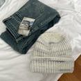 thumbnail image 4 of CSChome Cold Weather Hat Unisex Winter Hat - Striped Color Matching High Elastic Knitted Soft, 4 of 6