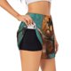 thumbnail image 1 of Balery Strong Kitten Lifting Weights Pantalones cortos deportivos para mujer con forro y dos bolsillos, elásticos, para entrenamiento, gimnasio, yoga-Small, 1 of 7