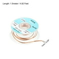 thumbnail image 2 of Unique Bargains Solder Wick Braid No Clean Desoldering Wick Braid 0.04 Inch x 4.92 Feet for Electrical Components 2 Pack, 2 of 4