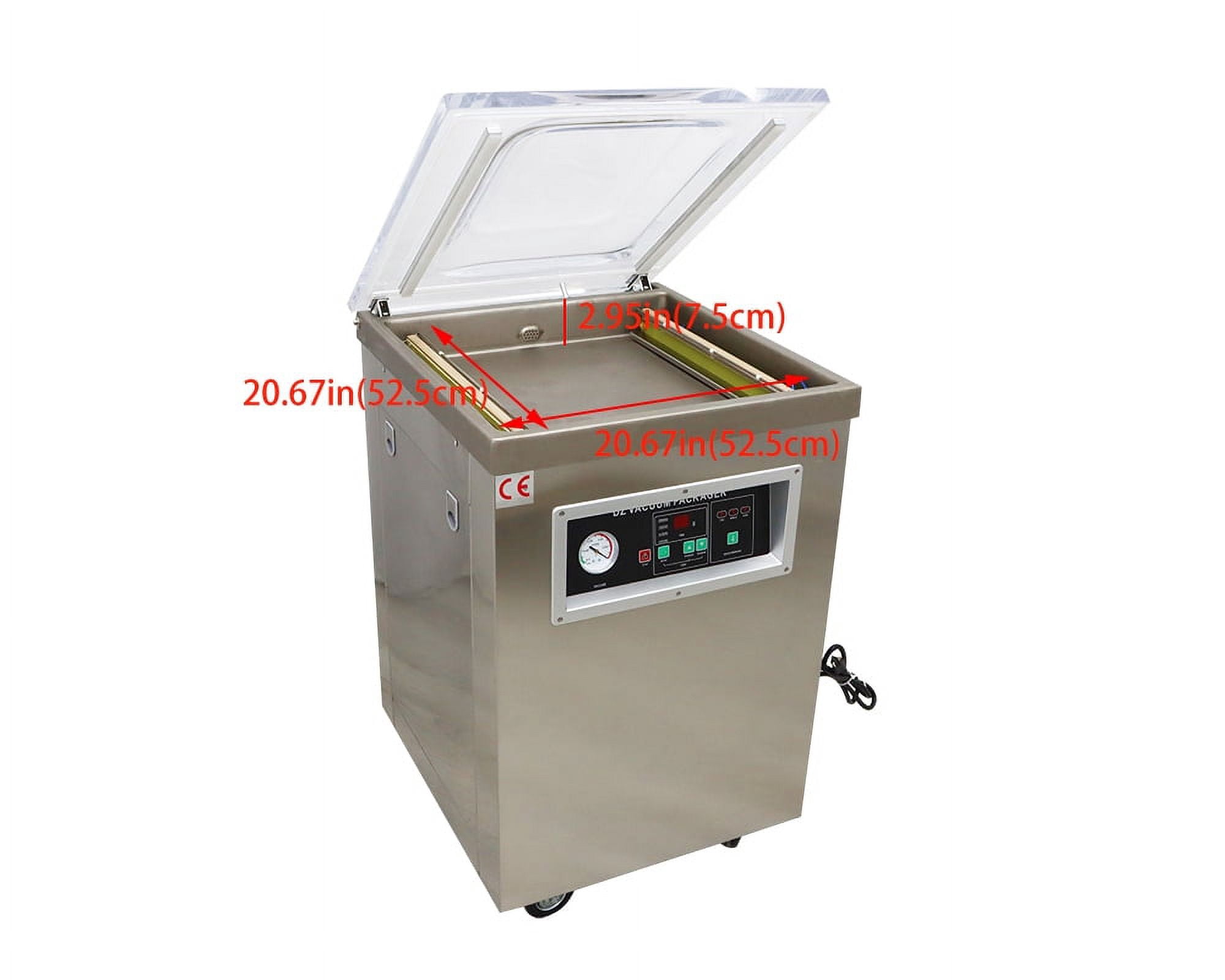 INTSUPERMAI DZ-500 Single Chamber Vacuum Packaging Machine Automatic Vacuum Sealer