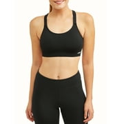 Avia Womens Seamless Moisture Wicking Keyhole Sports Bra, Style AV18198