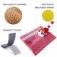 thumbnail image 4 of Fundas para cinturones de seguridad, suaves almohadillas para los hombros para cinturones de seguridad para una conducción más cómoda, compatibles con niños, jóvenes y adultos: automóvil, SUV, correa Namotu WMSS-499, 4 of 5