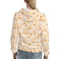 thumbnail image 7 of Honeii Cute Duck And Flower Pattern Womens Oversized Hoodies Long Sleeve Sweatshirts Pullover Fall Outfits with Pocket-Large, 7 of 7