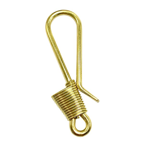 unbranded 1Ud Gancho De Llave De Latón Dorado Compacto Y Resistente Para Uso Manual En El Hogar