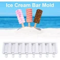 thumbnail image 3 of Molde Silicon Paletas De Hielo Tipo Mini Pastel Y Chocolate, 3 of 5