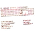 thumbnail image 3 of Juego de teclas para teclados mecánicos CUTICAT 140 teclas Rosa con sublimación, 3 of 8