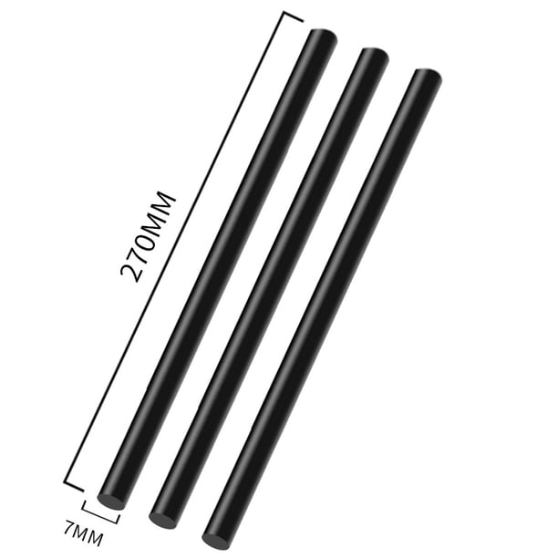 Barra de pegamento termofusible de alta viscosidad respetuosa con el medio ambiente, barra de pegamento termofusible transparente de 11 mm, pistola de pegamento termofusible dedicada