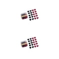 thumbnail image 1 of 20 piezas pasador de pelo en forma de corazón de plástico y cómodo Sonducket decorar pinzas para el pelo Clip rojo negro 1 2piezas, 1 of 6