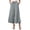 Gray, variant on Outfmvch Cotton Linen Pants for Women Linen for Women Wide Leg Linen Pants Casual Capri Baggy Wide Leg Flowy Lounge Trousers High Waisted Linen Pants Women Vintage Baggy Beach Trousers Black S-2XL
