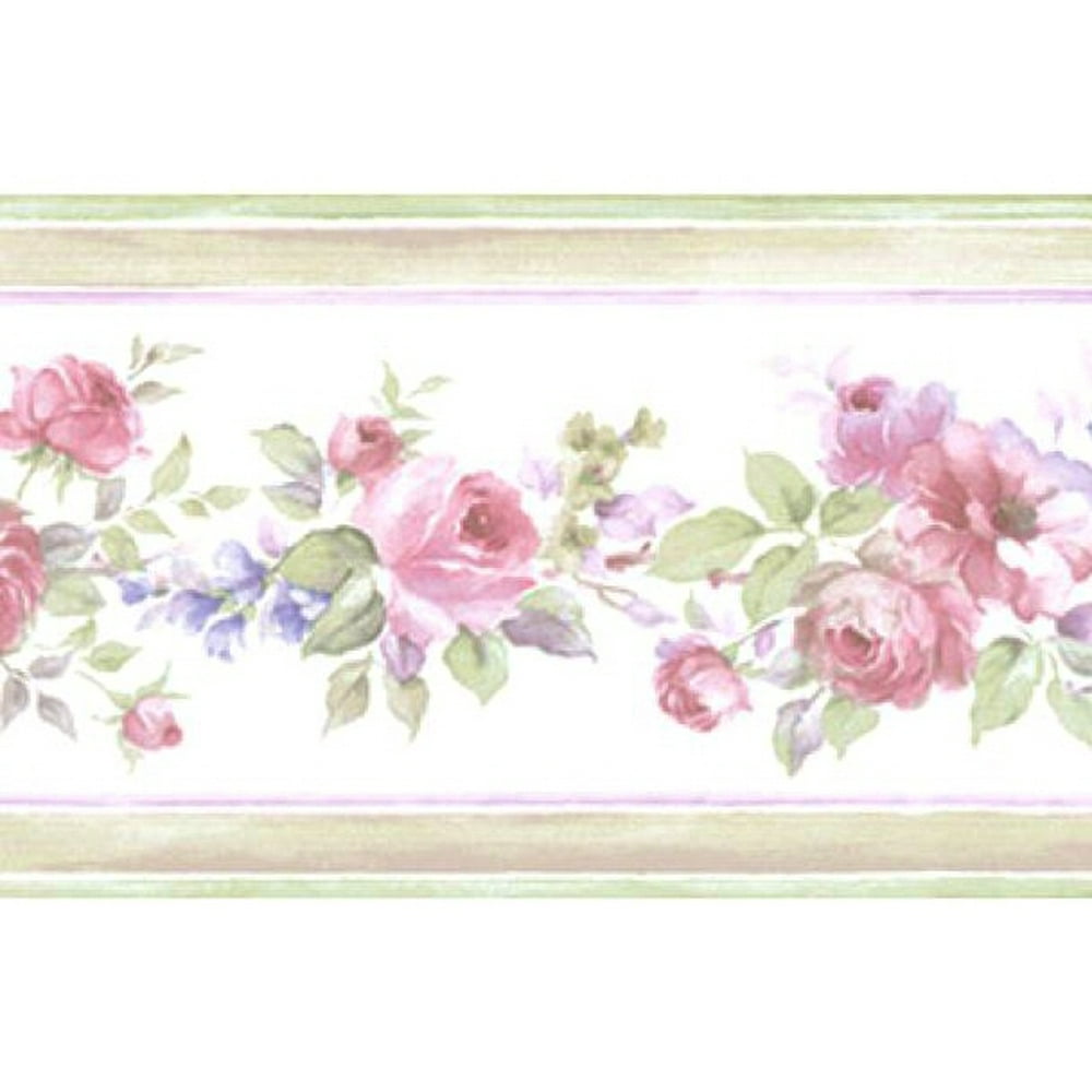 Peel and stick wallpaper border for kitchen