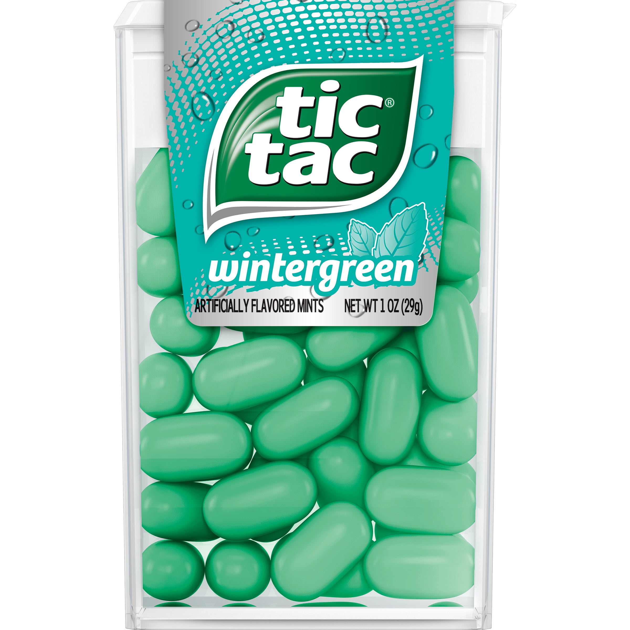 Tic Tac Fresh Breath Mints Wintergreen Hard Candy Mints 1 Oz Single Pack Walmart Com Walmart Com