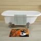 thumbnail image 3 of Fiudx Ofertas relámpago Alfombra con patrón de terror de Halloween, alfombra de baño, dormitorio, sala de estar, alfombra de baño, 3 of 5