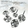 thumbnail image 3 of 6 Pcs Stainless Steel Pots and Pans Set Even Heating Thickened Easy to Clean Cookware Set with Lids for Kitchen, 3 of 7
