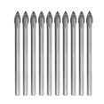 thumbnail image 1 of facefd 10Pcs 6mm Dia Spear Point Head Tile Glass Drill Bits with Plastic Box, 1 of 6