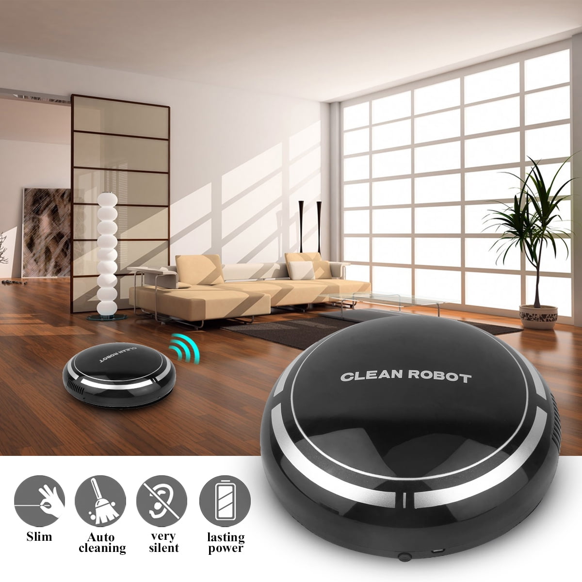 USB Rechargeable Smart Robot Vacuum Cleaner Floor Sweeping Household USB Rechargeable Smart Robot Vacuum Cleaner Floor Sweeping Household