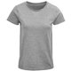 thumbnail image 1 of SOLS - Camiseta Crusader Jaspeada para Mujer (Gris), 1 of 3