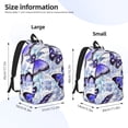thumbnail image 3 of Yiaed Butterflies Print Backpack, Premium Laptop Backpack, Travel Backpack for Women, Lightweight Backpacks, Comfortable Back Pack-Small, 3 of 5