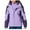 Purple, variant on TMOYZQ Women's 3-in-1 Winter Ski Jacket with Detachable Hood Water Resistant Fleece Lining Snowboarding Jackets Winter Warm Snow Coats Windbreaker Raincoat for Outdoor Hiking