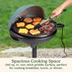thumbnail image 4 of Cuisinart Plancha Eléctrica Interior/exterior BBQ Portátil 2 en 1 con Superficie de Cocción Antiadherente de Superficie Plana, 4 of 5