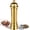 Pepper Mill/Gold, variant on Metal Pepper Grinder with Stainless Steel Core, Heavy Duty High Output Pepper Mill with Adjustable Coarseness, All-Metal Construction, Refillable (Silver)