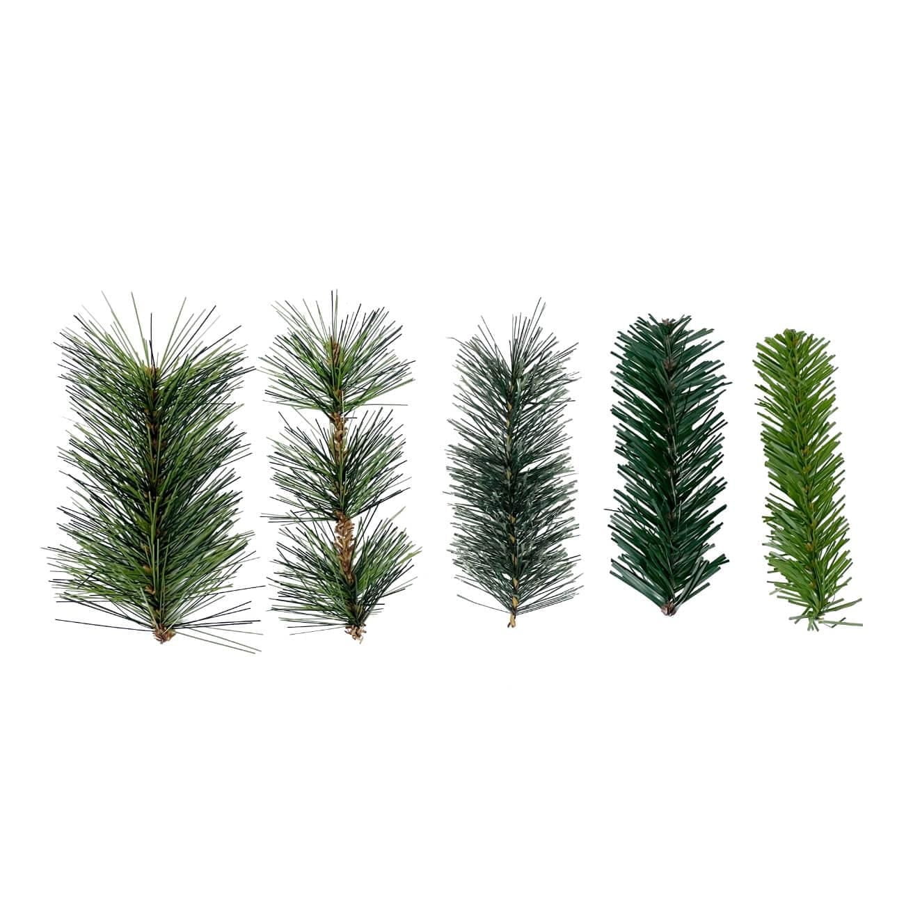 Puleo 7ft Pre-lit Mountain Pine Tree