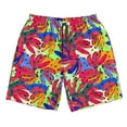thumbnail image 5 of Goofa Colorful Bananas Printed Mens Swim Trunks Summer Quick Dry Short Beach Swimwear Bathing Suits-Small, 5 of 9