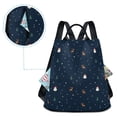 thumbnail image 7 of FORMRS Women's Travel Backpack Purse Anti-Theft Hidden Pockets Casual Shoulder Bag, Christmas Whimsy, 7 of 7