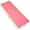 thumbnail image 4 of Non Slip Yoga Mat- Double Sided Comfort Foam, Durable Exercise Mat For Fitness, Pilates and Workout With Carrying Strap By Wakeman Fitness (Pink), 4 of 6