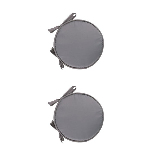 Naiovety Cojín de asiento de larga duración para taburetes de bar - Disfrute de la comodidad Dura Cojín de silla que no se desvanece gris gris claro 2Conjunto