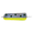 Fluor Chart/Green UV, variant on Luhr-Jensen Coyote Flasher Rotating Fishing Lure, Fluorescent Chartreuse & Green UV, Size 000, 5850-000-1601