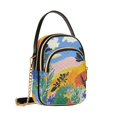 thumbnail image 7 of FORMRS Crossbody Bag for Women Quilted Travel Shoulder Cell Phone Purse with Chain Strap Handbag, Colorful Landscape, 7 of 7