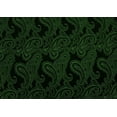 thumbnail image 4 of BEST TUXEDO Men's Formal, Prom, Wedding, Homecoming, Tuxedo Vest, Tie & Hankie Set in Green Paisley - 5XL, 4 of 4